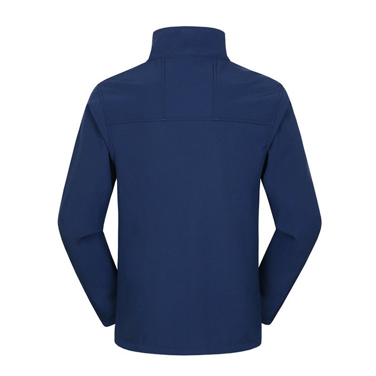 Men's Customized Logo Soft Shell Jacket Sport Winter Coat with Quick Dry Waterproof Reversible Breathable Plus Size