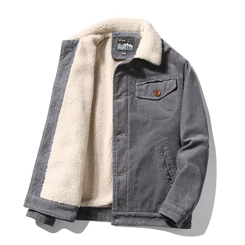 2022 Winter Men's Corduroy Car Wholesale Comfortable Customized for Men's Jackets