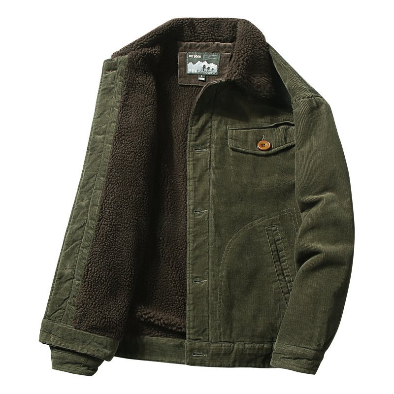 2022 Winter Men's Corduroy Car Wholesale Comfortable Customized for Men's Jackets