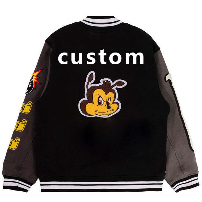 Manufactured Sublimated High Quality Custom Men's Spring and Autumn Fashion Men Casual Fit Outwear Simple Jackets Men
