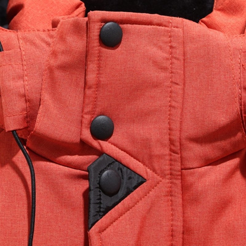 Winter Down Coat Hoodie Puffer Men Clothing Jacket Streetwear Printing Webbing Thickening Bubble Down Coats Men's Jacket