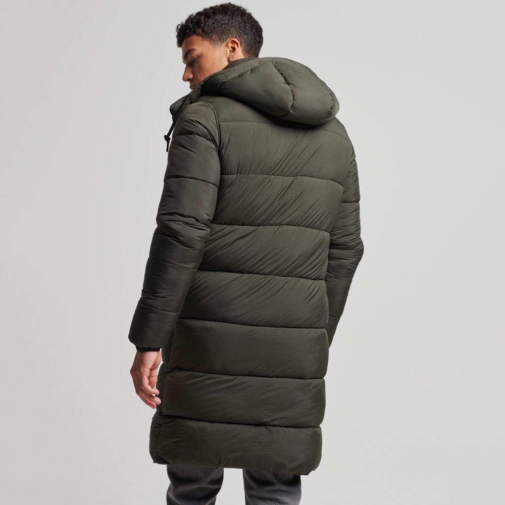 New Custom Design Men's Long Puffer Jacket High Quality down Fabric Fur Decoration Hooded Collar Thin Breathable-Wholesale Price