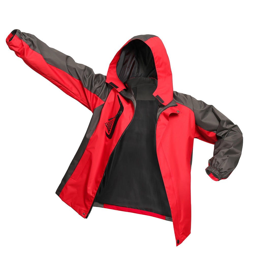 Thin Jacket Outdoor Mountaineering Clothing Winter Jacket Waterproof Jacket Polyester Adults Print Soft Shell for Men Thick