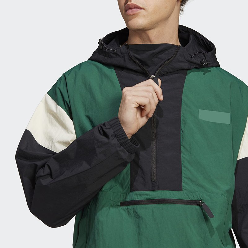 Custom High Quality Workout Clothing Outdoor Plus Size Pullover Hoodie Jacket Men's windbreaker Jackets