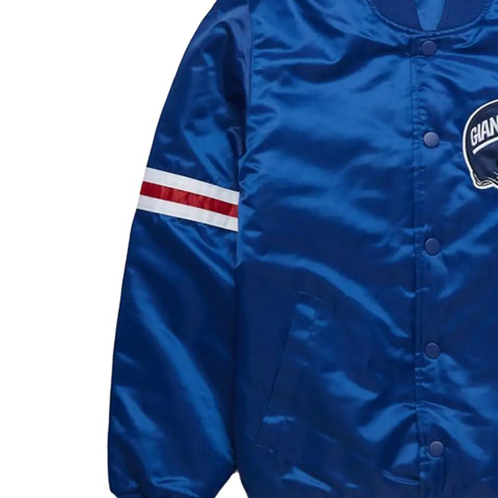Premium quality custom logo 100% polyester satin jackets bomber baseball winter jacket men jacket wholesale customized ODM