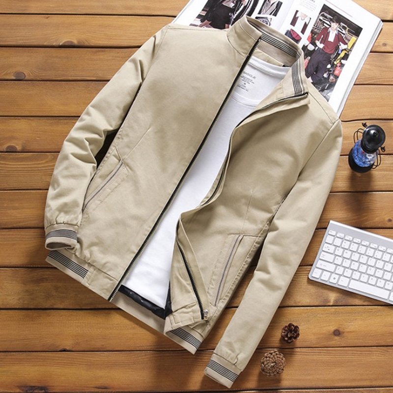 TONGYANG 100% Cotton Men Jacket Coat Men's Casual Jackets Hot Selling Fashion High Quality Male Coat