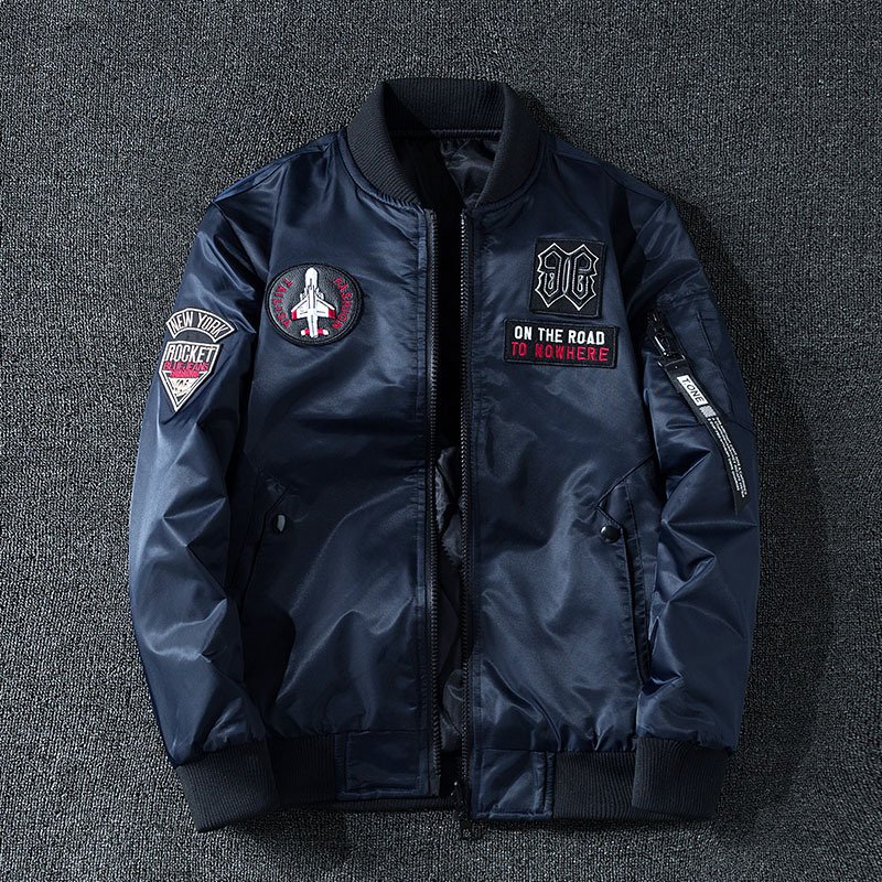 fashion man coat Loose Fitting clothing plus size men's jackets Baseball Suit Casual Winter Jacket