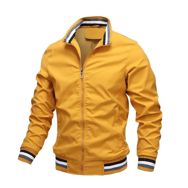 Customized Outdoors Clothes Casual Streetwear Mens Jackets and Coats Men's Bomber Jacket Spring Autumn Jacket Men 2023