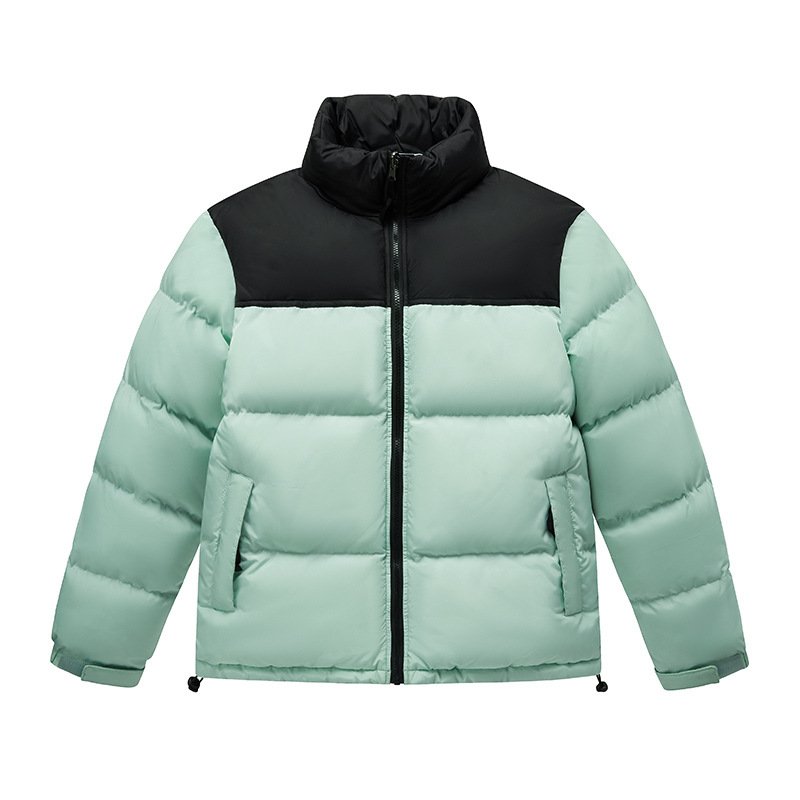 2022 New Men's Jackets Men Casual Fashion Winter Puffer Jacket Mens Short Bomber Bubble Coats Custom Print and Tag