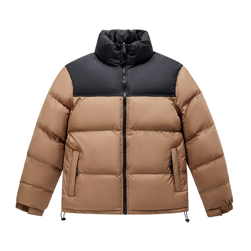 2022 New Men's Jackets Men Casual Fashion Winter Puffer Jacket Mens Short Bomber Bubble Coats Custom Print and Tag