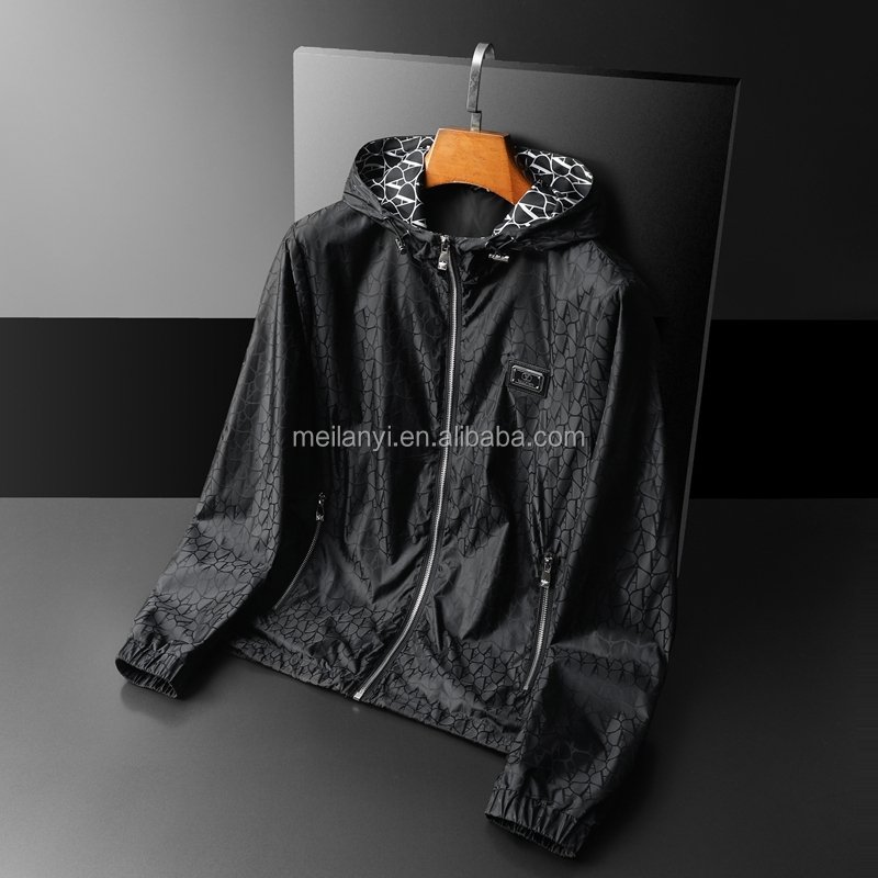 Autumn and winter fashion brand casual men's jacket factory wholesale can customize embroidered logo men's jacket