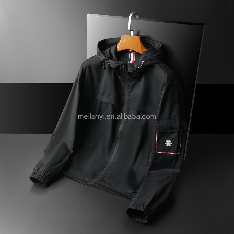 Autumn and winter fashion brand casual men's jacket factory wholesale can customize embroidered logo men's jacket