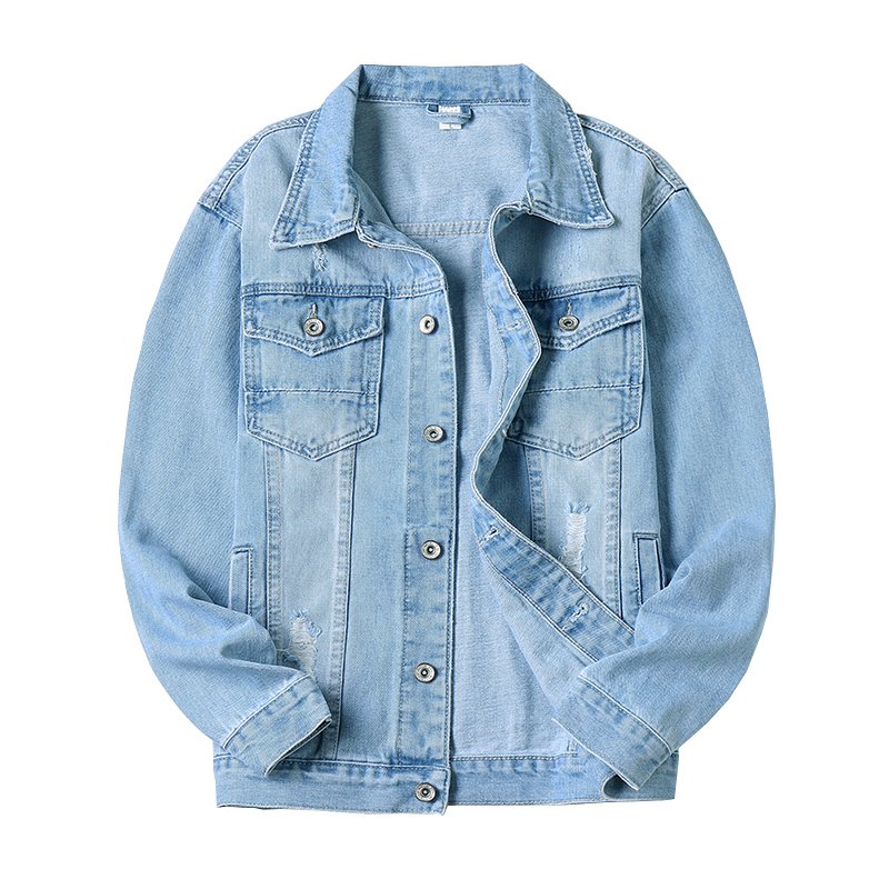 2022 new men's jacket jacket original design washed street men jean jackets