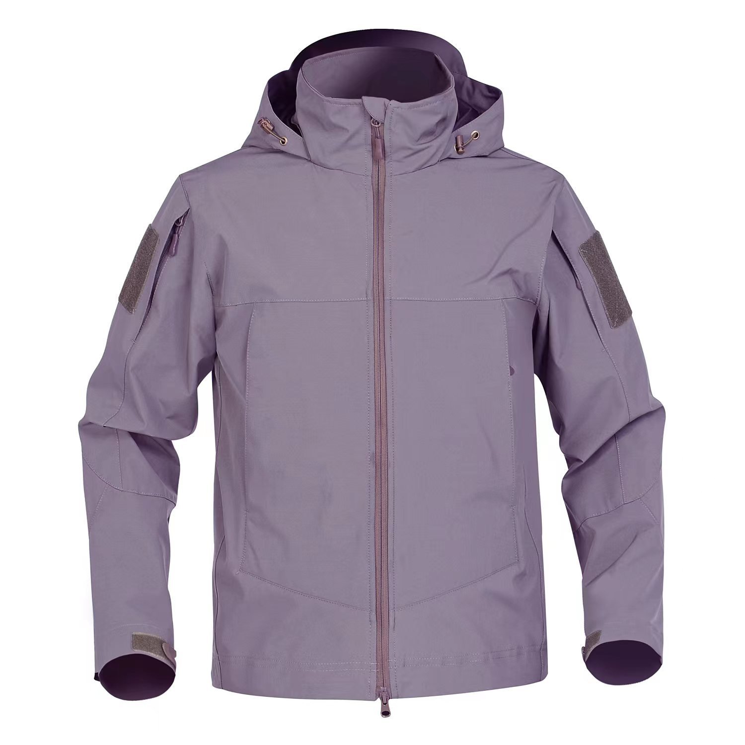 Custom Logo Waterproof windbreaker Sharkskin Soft Shell Fleece Hiking Men's Jackets