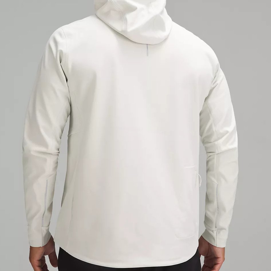 Slim Fit Hip Hop Waterproof Casual Zipper Reflective Details Multi-Pocket Men's Running Jacket