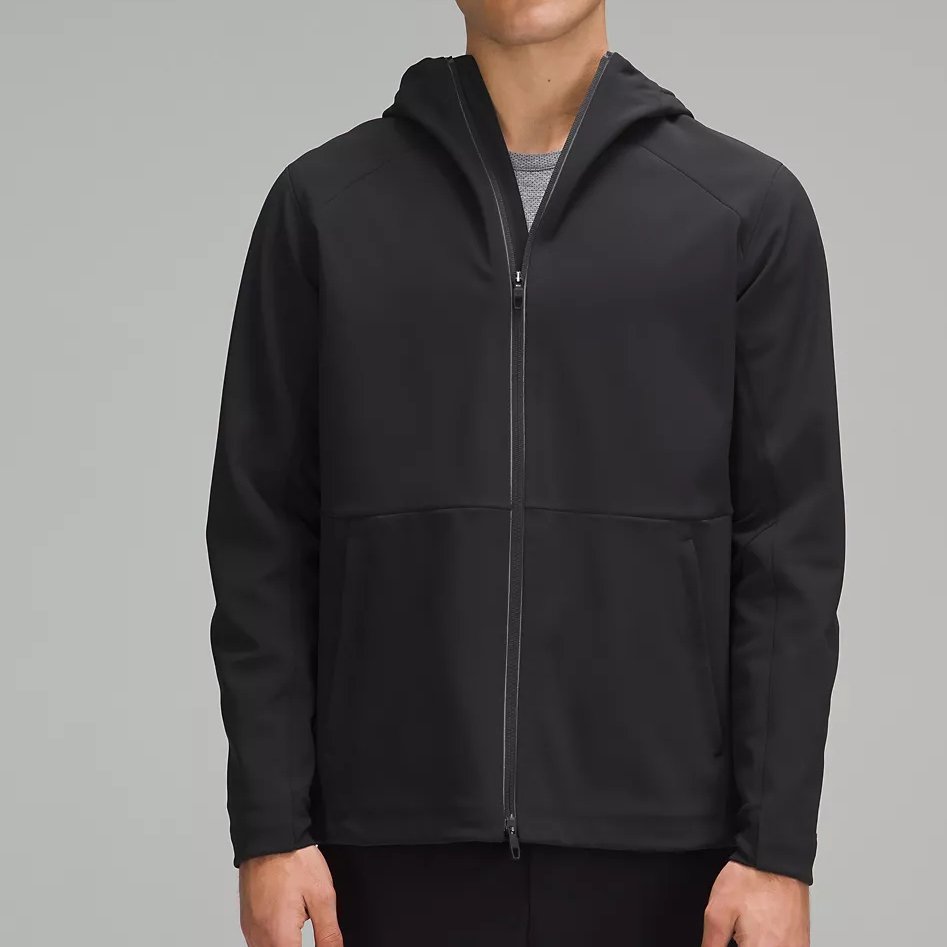 Slim Fit Hip Hop Waterproof Casual Zipper Reflective Details Multi-Pocket Men's Running Jacket