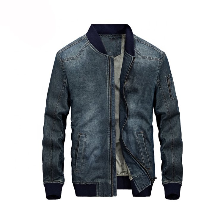 Wholesale Factory Made Paint Splash denim jacket Custom Men denim jacket Durable breathable sustainable denim jacket for men