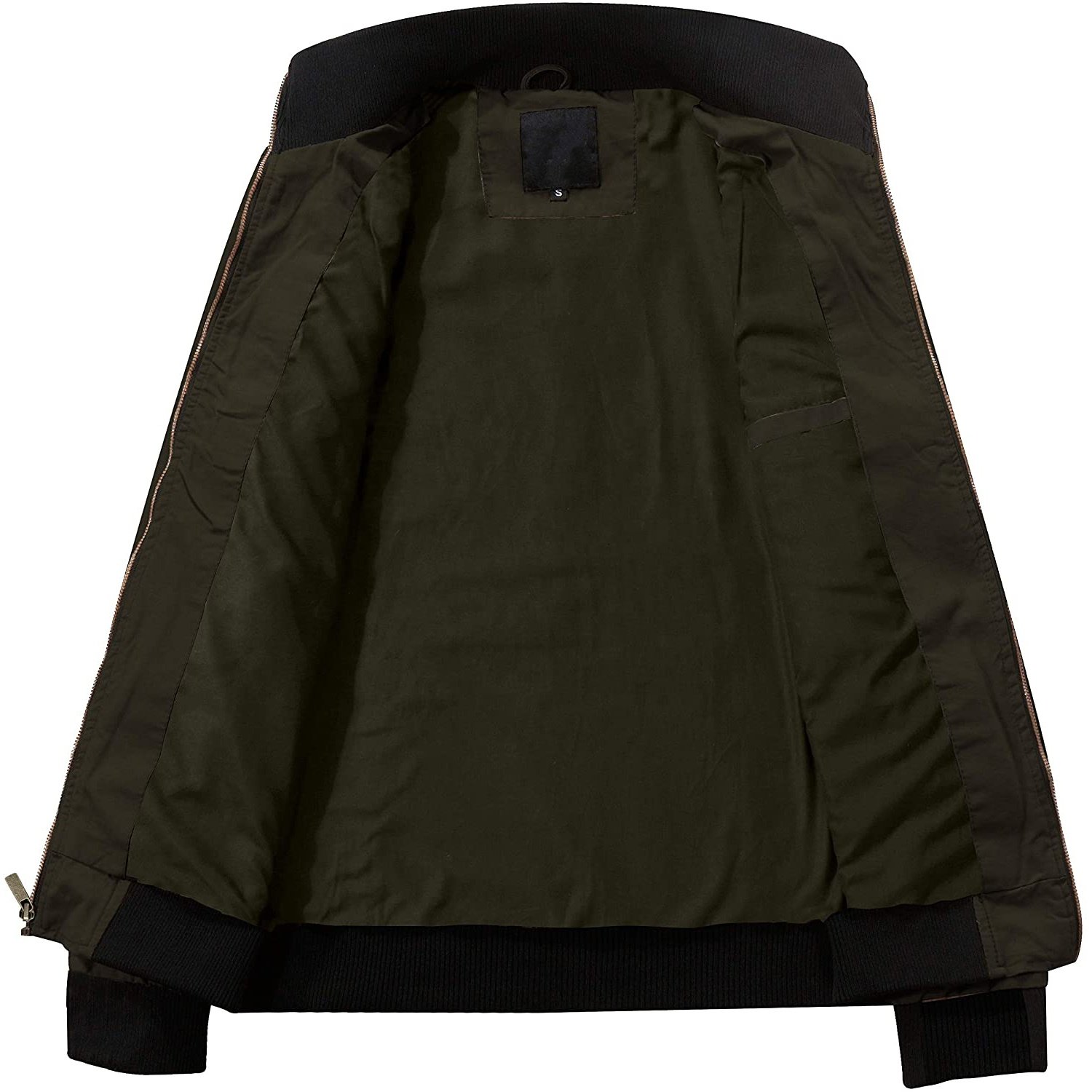 Lightweight Men's Jackets Cotton Jacket Casual Stand Collar Windbreaker Jacket