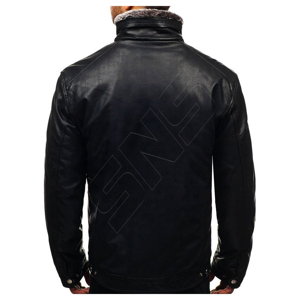 Fashion Designs Boys Classic Biker Jacket Motorcycle Pu Faux Leather Jacket for Mens blazer masculino slim fit Leather Coat