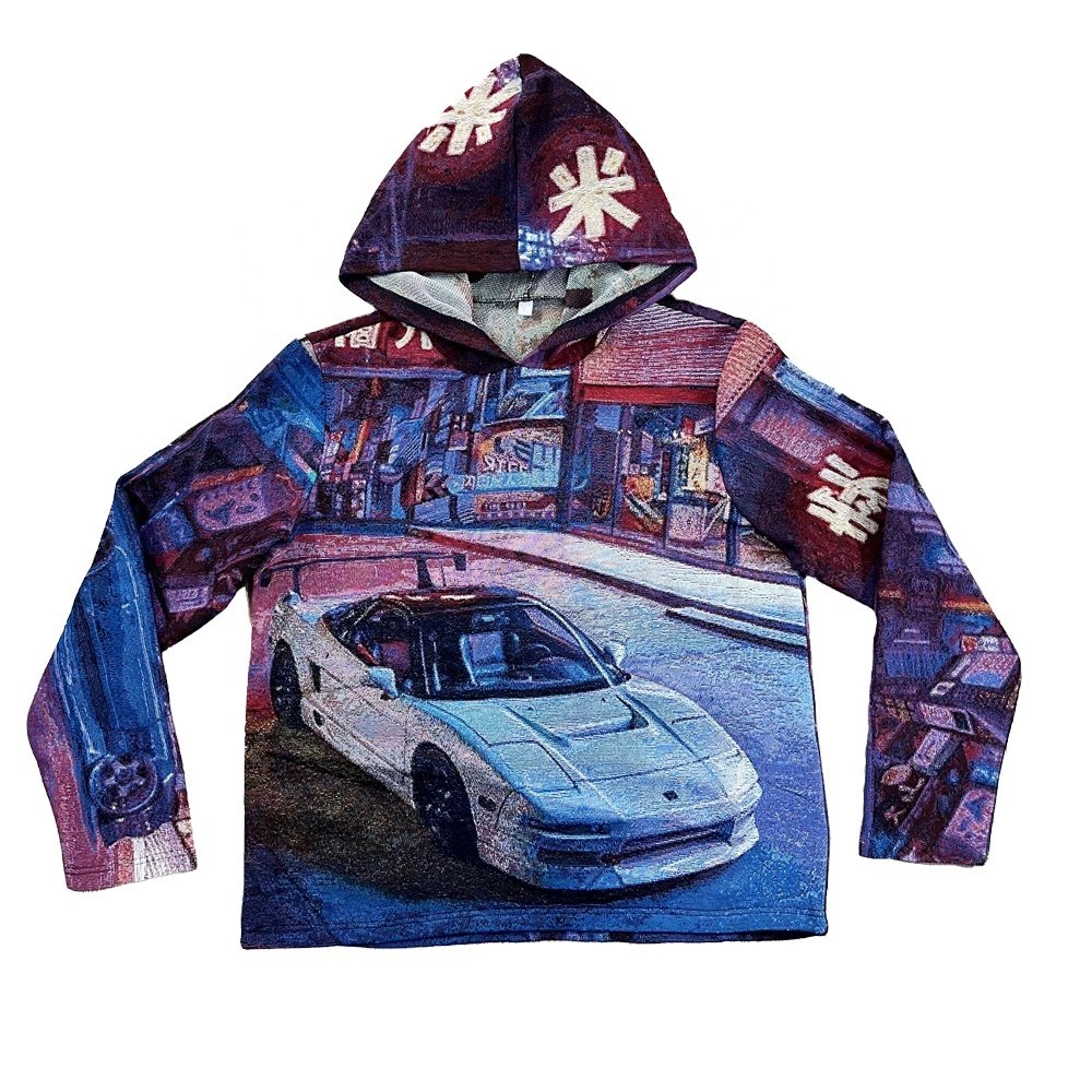 Custom tapestry Jackets man plus size men's hoodies Jacke aus Wandteppich tapestry coats jacquard tapestry Jackets