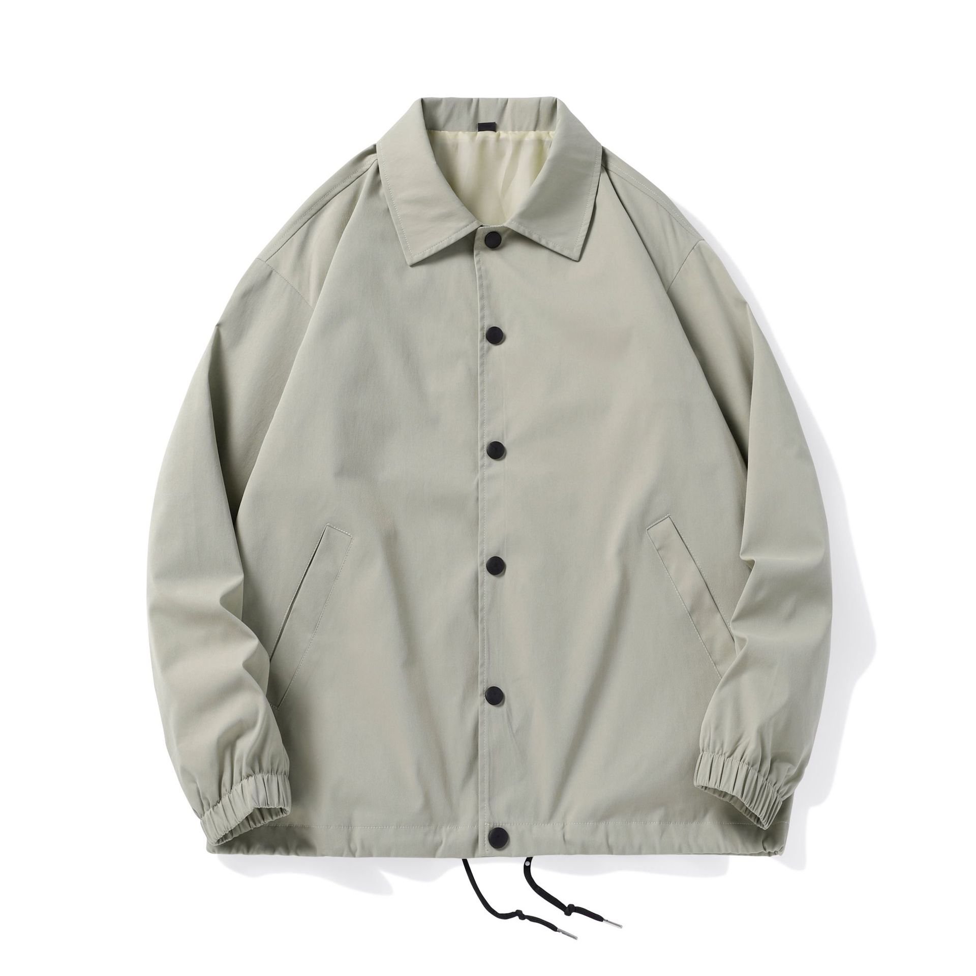 trend mens casual custom coaches jacket with windbreak coats men plus size men's nylon jacket