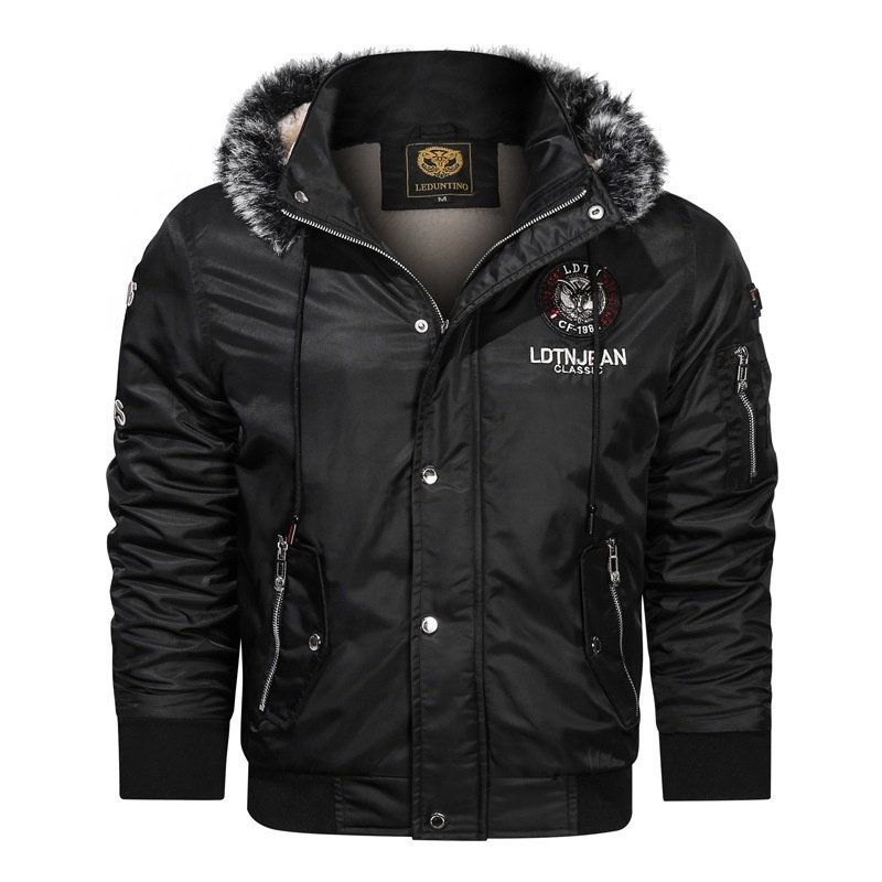 Hot Sale Warm Thickening Casual Trend Plus Size Men's Jacket Men's Winter Jackets Bomber Jackets