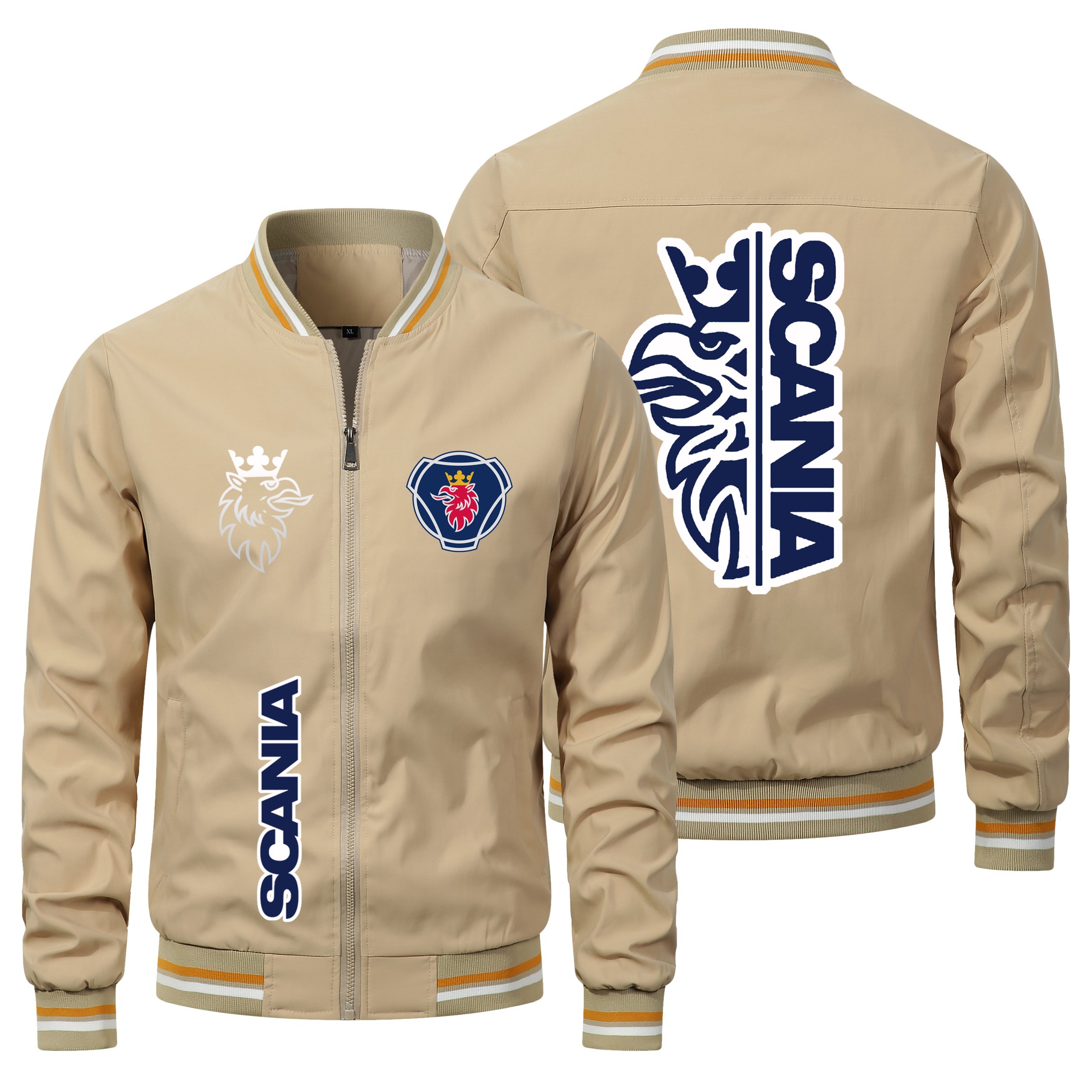 Men's jackets Logo clothing Print Jacket fashion man coat Windbreaker Custom Motorcycle Racing men's coats