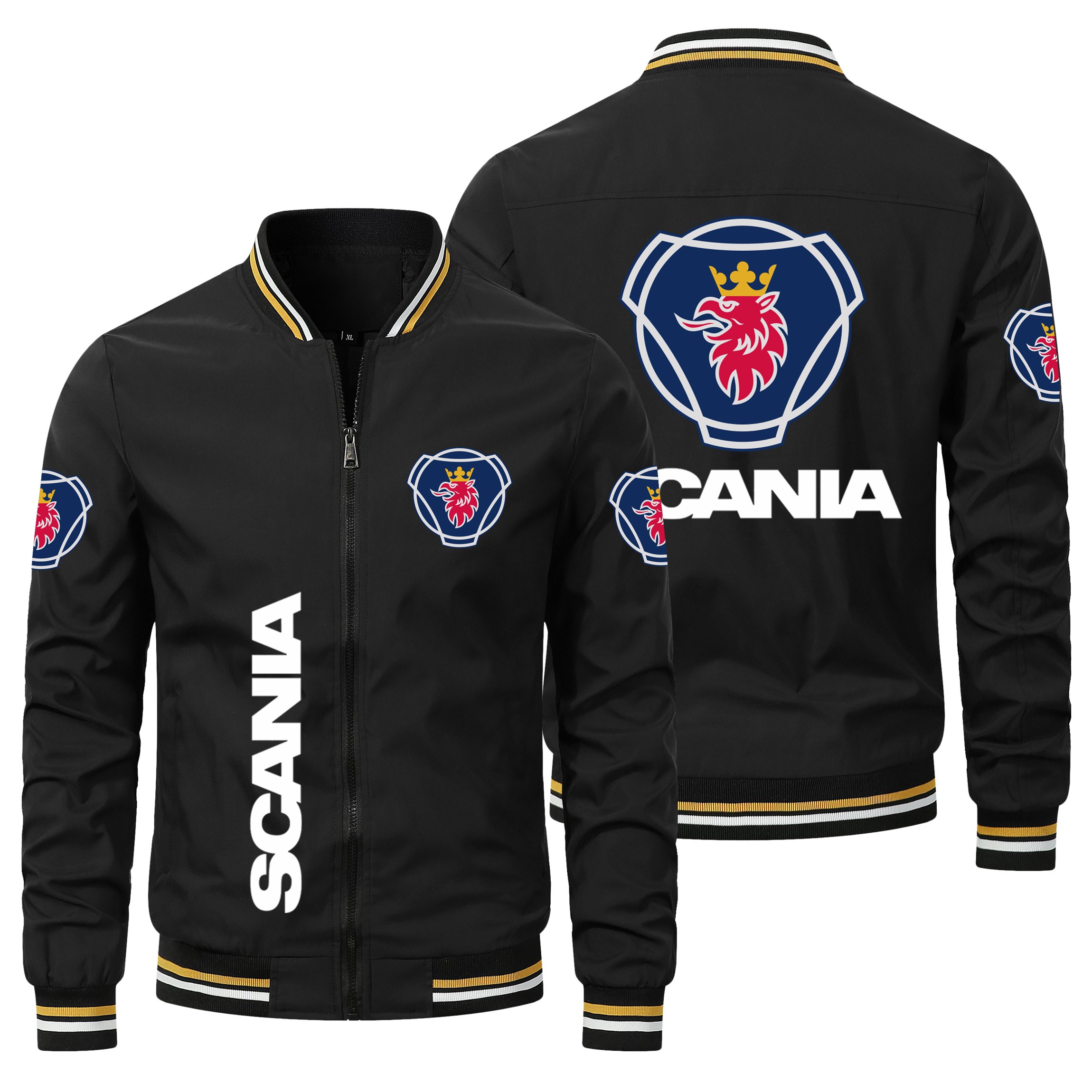 Men's jackets Logo clothing Print Jacket fashion man coat Windbreaker Custom Motorcycle Racing men's coats