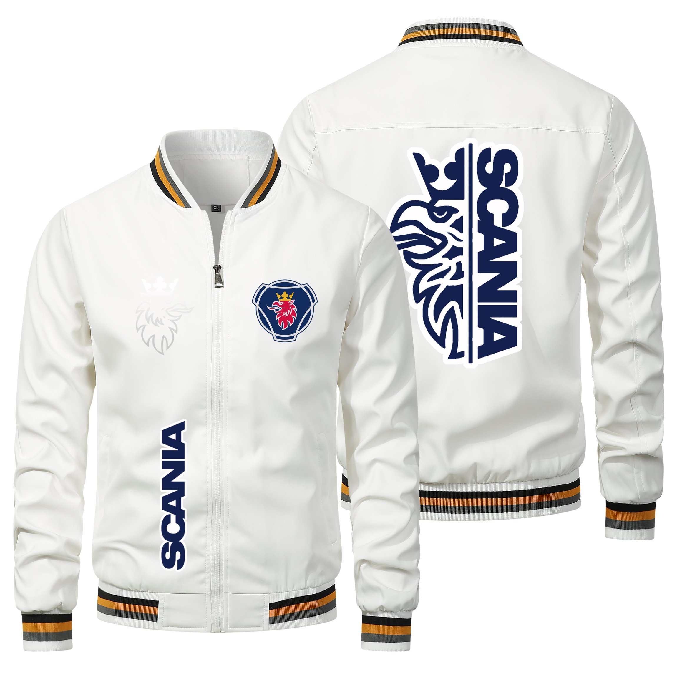 Men's jackets Logo clothing Print Jacket fashion man coat Windbreaker Custom Motorcycle Racing men's coats