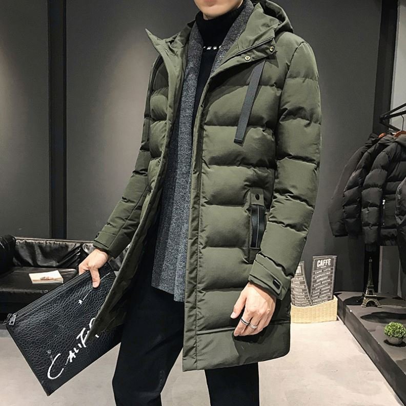 Men Winter Jacket Plus Long Warm Thick Hood Men's Parkas Jacket Coat Autumn Outwear Outfits Classic Windproof Long Coat.