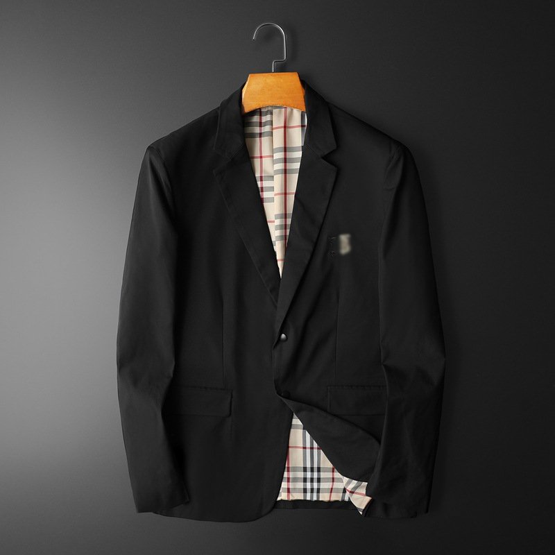 New Men's Casual Suit Jacket Spring/Fall 2022 Men's Clothing Black Men Blazer Suit