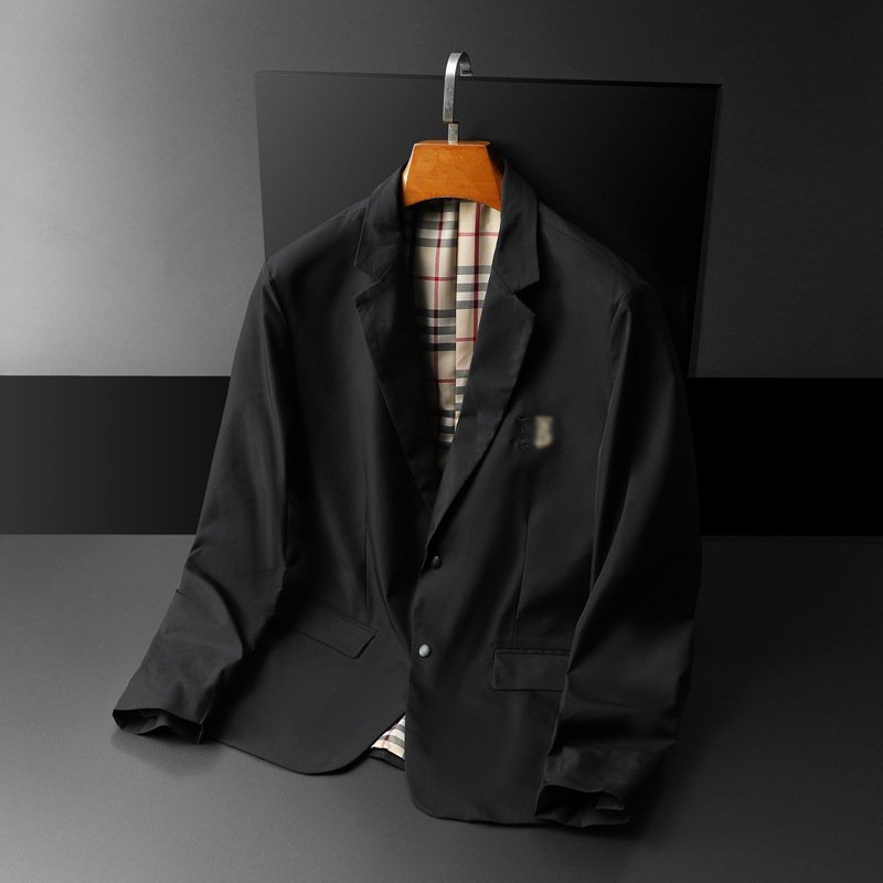 New Men's Casual Suit Jacket Spring/Fall 2022 Men's Clothing Black Men Blazer Suit