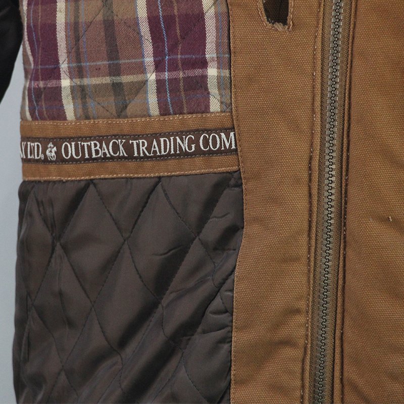 High quality fashion design 100% cotton brushed duck canvas jacket men's winter jacket