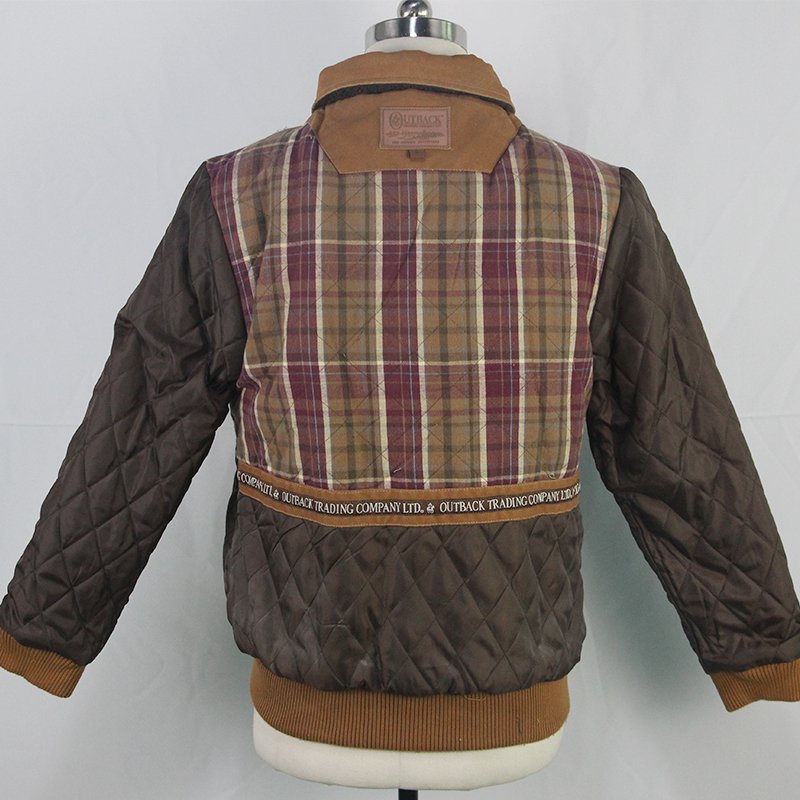 High quality fashion design 100% cotton brushed duck canvas jacket men's winter jacket