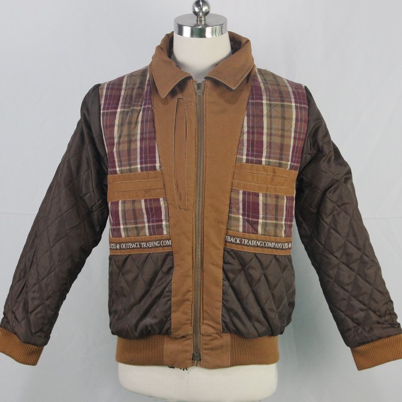 High quality fashion design 100% cotton brushed duck canvas jacket men's winter jacket
