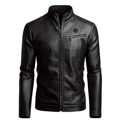 Best Quality Men Leather new Fashion Jacket windproof Breathable customized design Leather Hooded Moto Jacket