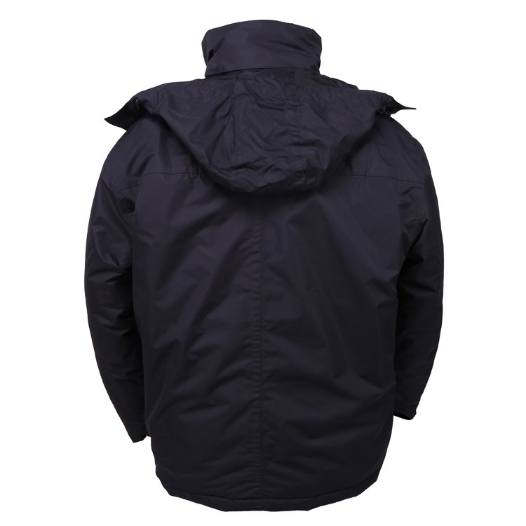 Heavy Duty Varsity Style Men's Winter Work Wear Jacket Custom Cold Storage Cotton Canvas for Mechanics