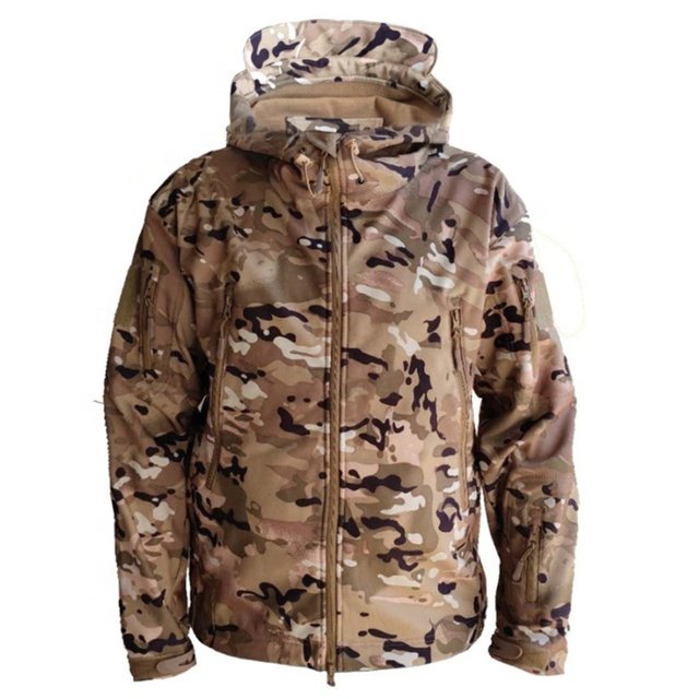 Customized Wholesale Plus Size Waterproof Outdoor Windbreaker Men's Winter Jacket Tactical Jackets for Men