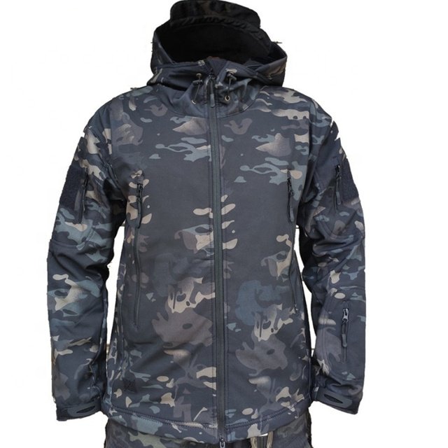 Customized Wholesale Plus Size Waterproof Outdoor Windbreaker Men's Winter Jacket Tactical Jackets for Men