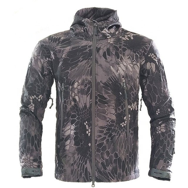 Customized Wholesale Plus Size Waterproof Outdoor Windbreaker Men's Winter Jacket Tactical Jackets for Men