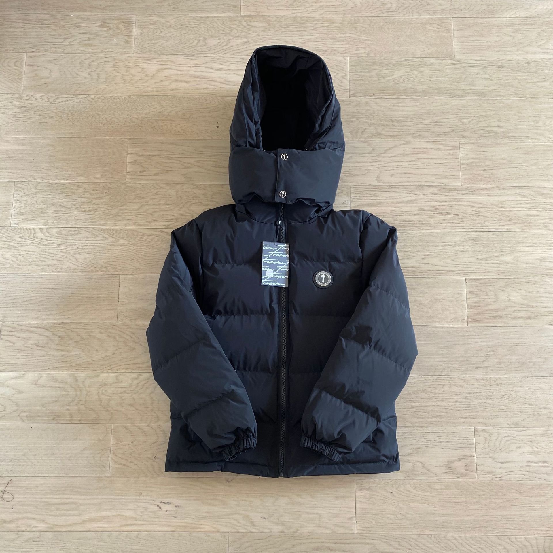 Luxury Designer Trapstar Wholesale Winter Men's Down Hooded Padded Puffer Jacket