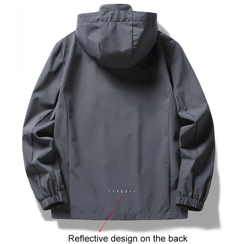 Customize Logo Men's Women's Softshell Breathable Thin Lightweight Jacket Outdoor Waterproof and Windproof Hiking Jacket