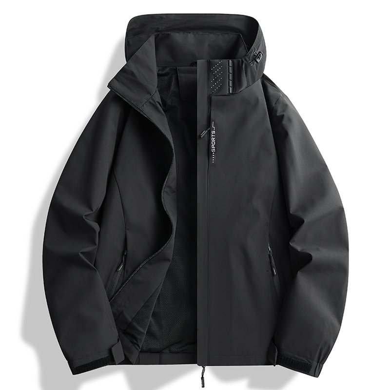 Customize Logo Men's Women's Softshell Breathable Thin Lightweight Jacket Outdoor Waterproof and Windproof Hiking Jacket
