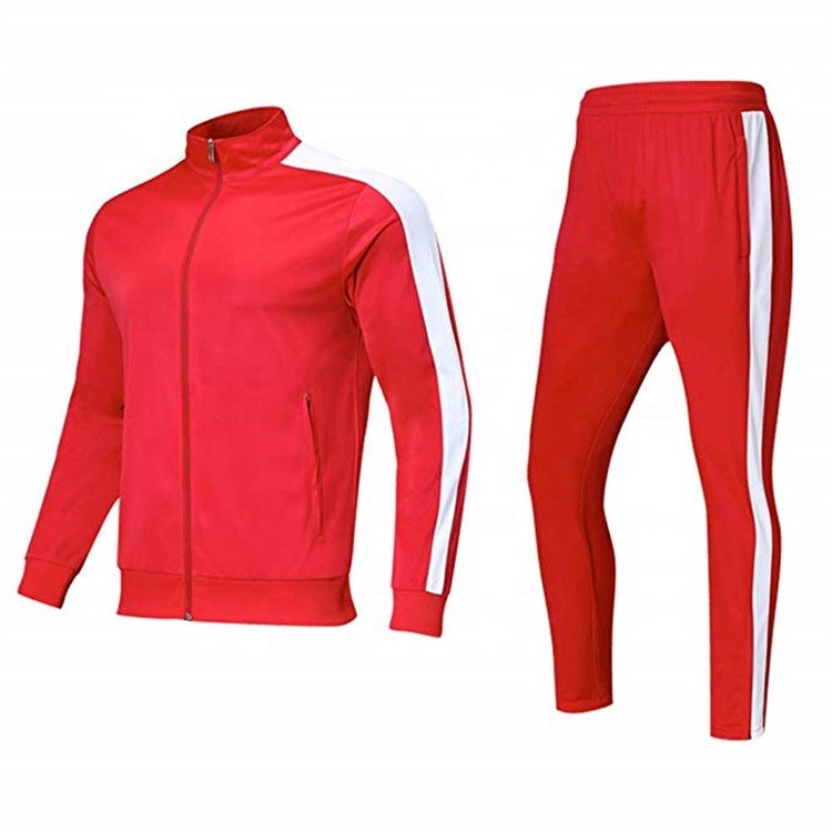 OEM Design Men's Unisex Plain Tracksuit Custom Winter Sports Wear Factory Wholesale Blank Print Track Jacket for Adults