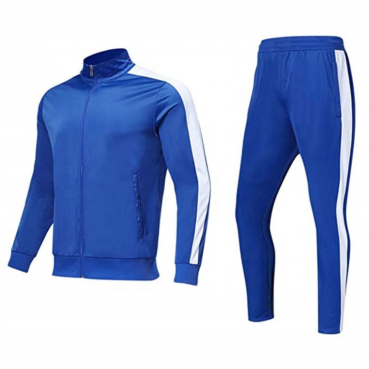 OEM Design Men's Unisex Plain Tracksuit Custom Winter Sports Wear Factory Wholesale Blank Print Track Jacket for Adults