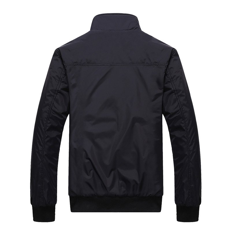 Stand Collar Business Men's Jacket Windbreaker Jacket Outdoor Sportswear Men's Bomber Casual Jacket Wholesale