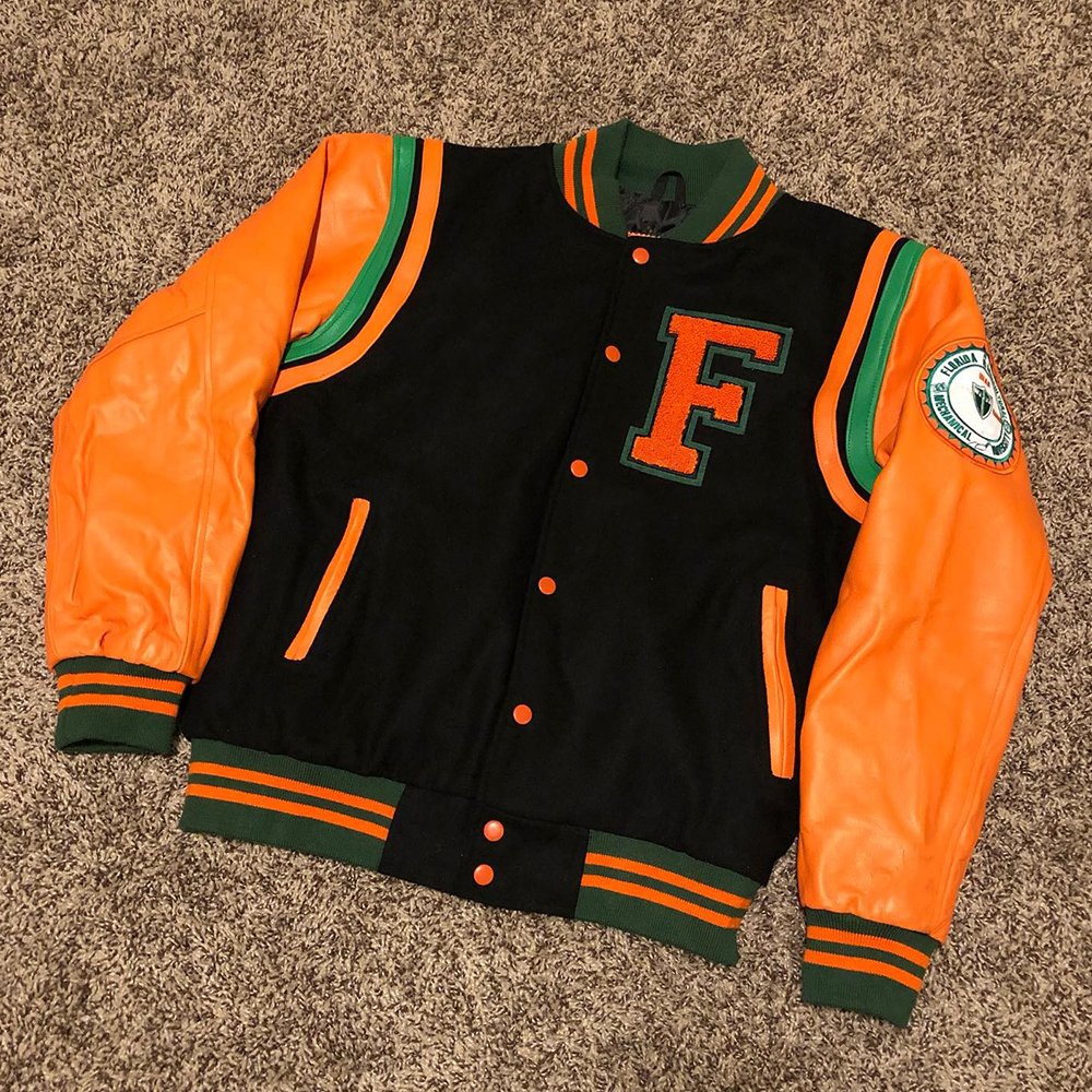 High quality vintage winter wool chenille embroidery lettermen varsity college jacket for men University Letterman Bomber Jacket