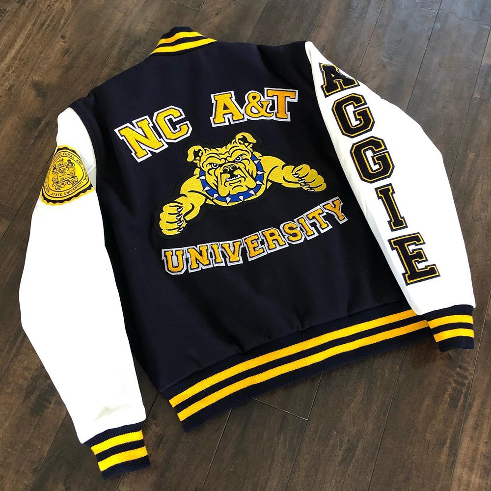 High quality vintage winter wool chenille embroidery lettermen varsity college jacket for men University Letterman Bomber Jacket
