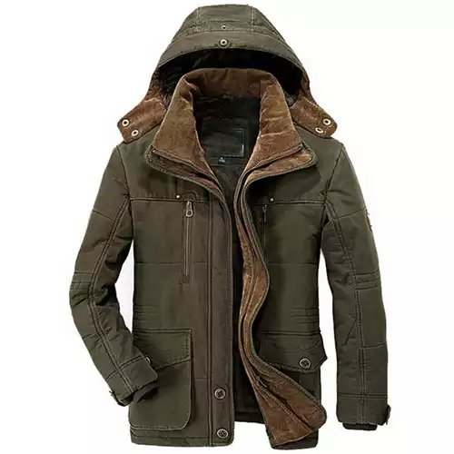New Minus 40 Degrees Winter Jacket Men Thicken Coat Windbreaker Warm Cotton-Padded Plus Size Men's Jackets