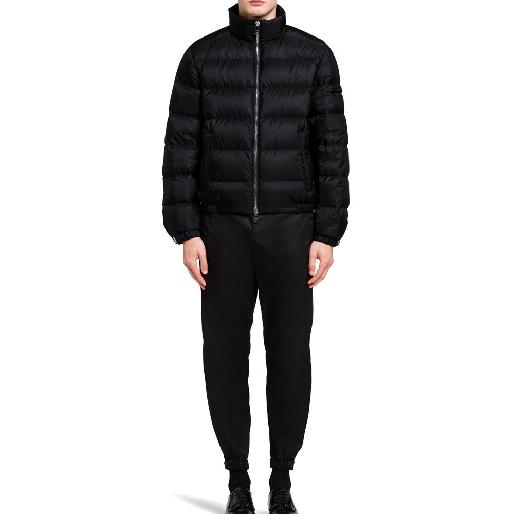 High Quality 2023 Custom Logo Mens Down Jacket Oversize Puffer Jacket Men Bubbles Coats for Men Canvas Fabric Stand Casual Raw